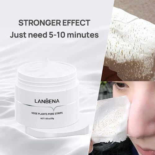 LANBENA Blackhead Remover Mask 60 Count Pore Cleanser Peel Off Facial Mask