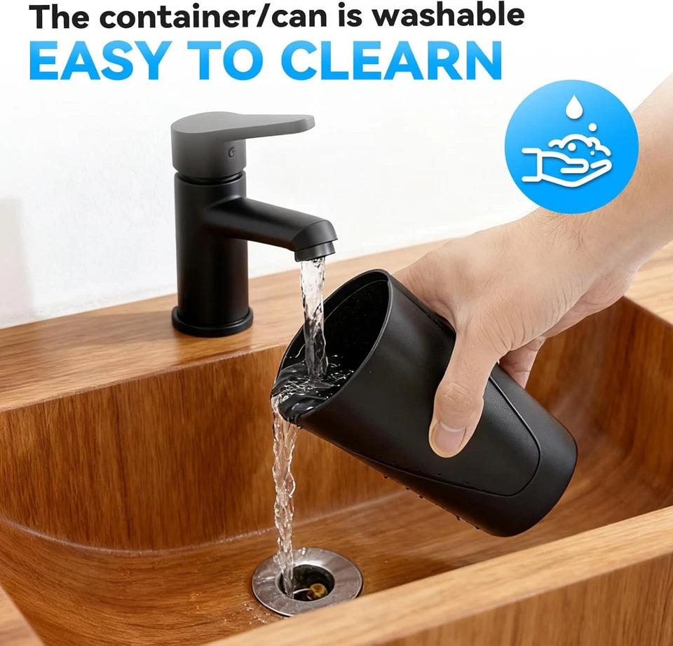 Share Auto Motion Sensor Car Trash Can Touch-Free Lid Plug-in Garbage Bin Waste Basket