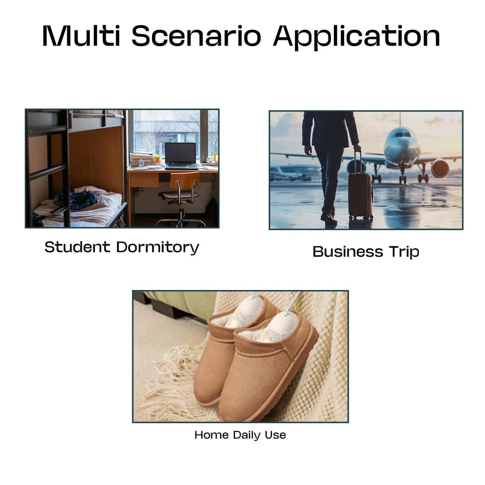 Shoe Dryer, Boot Dryer for Work Boots, Electric Portable Shoe Dryer