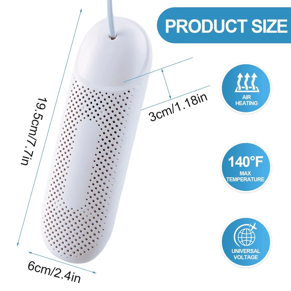 Shoe Dryer, Boot Dryer for Work Boots, Electric Portable Shoe Dryer